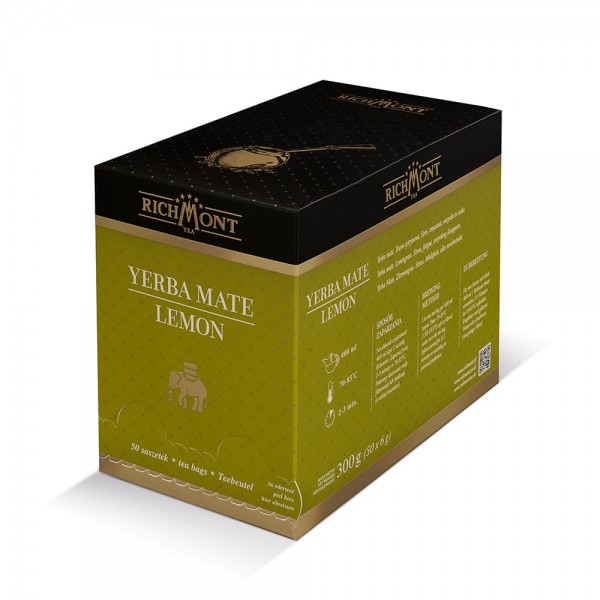Richmont Herbata Yerba Mate Lemon 50 torebek