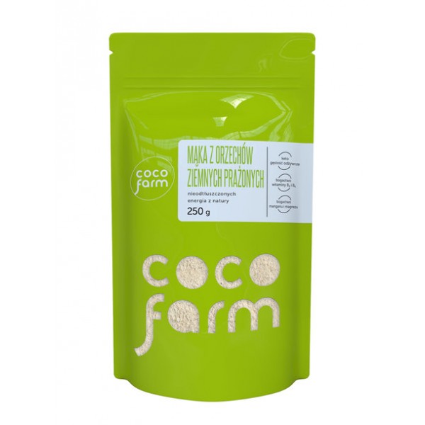 COCO FARM Orzechy ziemne prażone 250g 