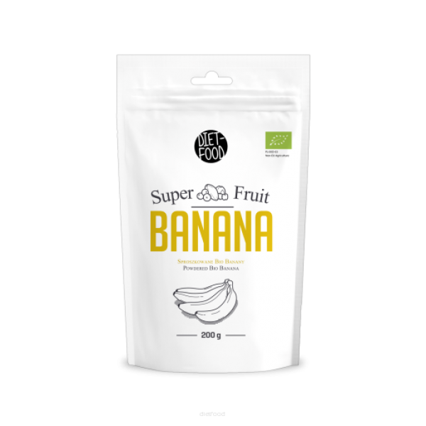 Diet-Food Bio Banan Proszek 200g