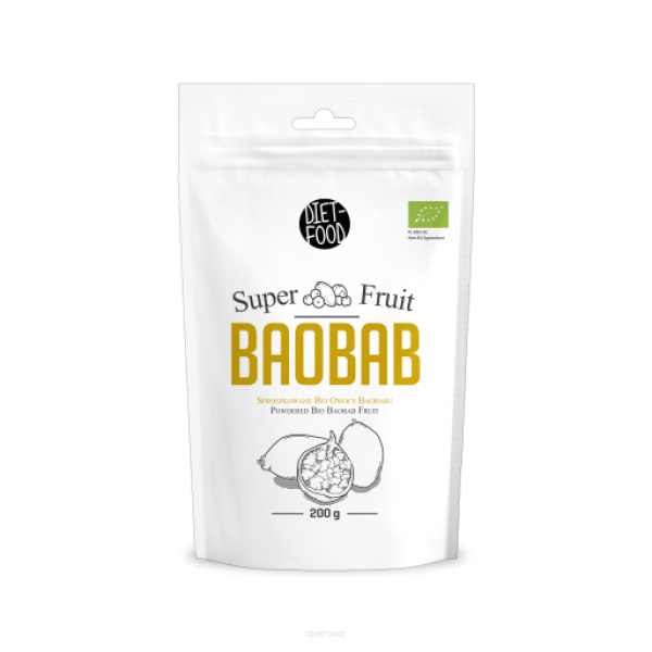 Diet-Food Bio Baobab - Proszek 200g