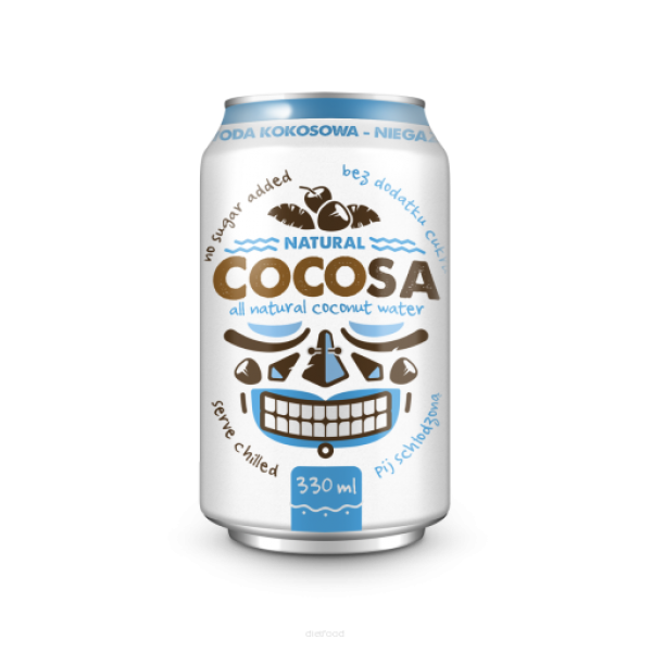 Diet-Food CocoSa - niegazowana, naturalna woda kokosowa 330 ml