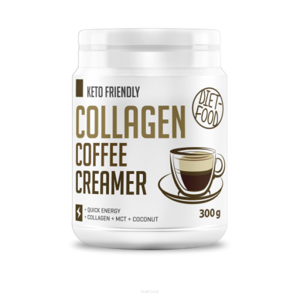Diet-Food KETO Kolagen + MCT "coffee creamer" 300g