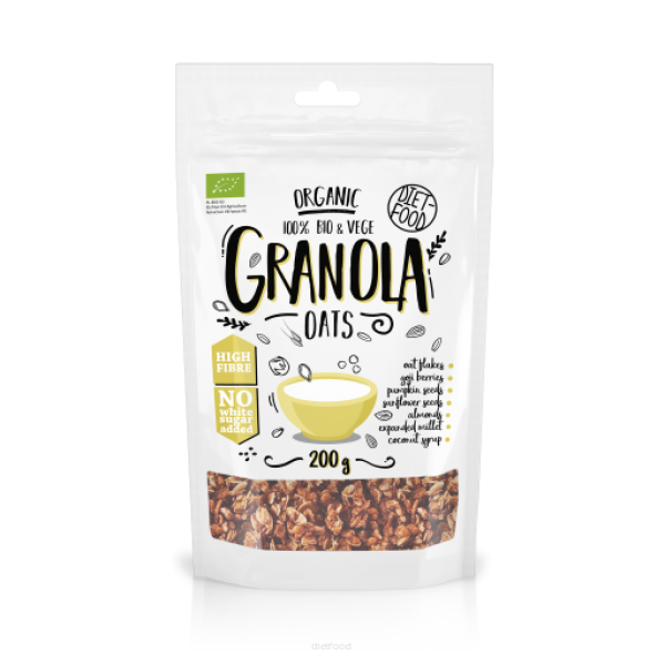 Diet-Food Bio oat granola 200g