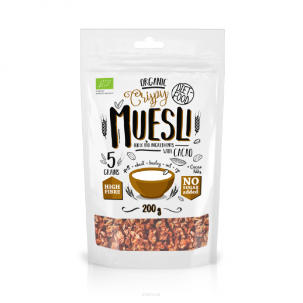 Diet-Food Bio musli z kakao 200g