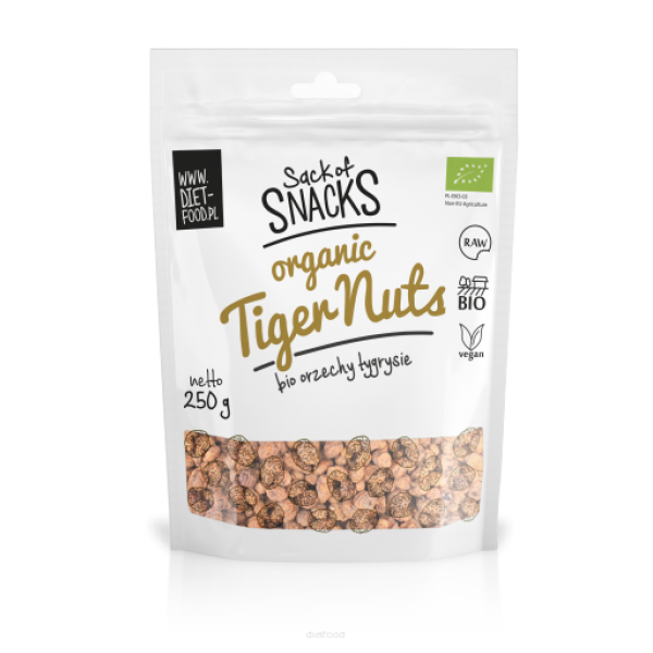 Diet-Food Bio orzechy tygrysie - Organic Tiger nuts - 250 g