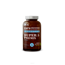 Diet-Food Super 5 premix Nr 5 - 60 szt. kapsułki probiotyk