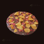 M.Pelczar Czekoladowa Pizza z chipsami i truskawkami 400g