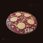 M.Pelczar Czekoladowa Pizza z migdałami, malinami i ciastkami 400g