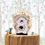 Makuto Art Lampka drewniana dla dziecka 3D Jeżyk