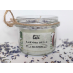 Natura Love Lavender Dream - Naturalna Świeca Sojowa