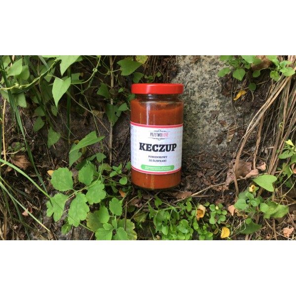 Przetwolove Keczup pomidorowy ze śliwkami (320ml)