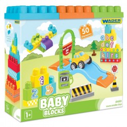 WADER BABY BLOCKS 50 PCS.