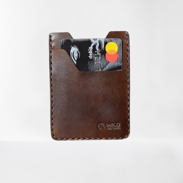 Wildleather Minimalistyczny portfel z naturalnej skóry + personalizacja - model "Chudy" 