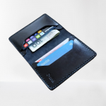 Wildleather Składany portfel z naturalnej skóry - model "Szeroki"