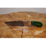 Ztefan Nóż ze stali damasceńskiej NM-014 w komplecie z pudełkiem z egzotycznego drewna