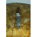 Ztefan Nóż ze stali damasceńskiej NM-026 w komplecie z pudełkiem z egzotycznego drewna