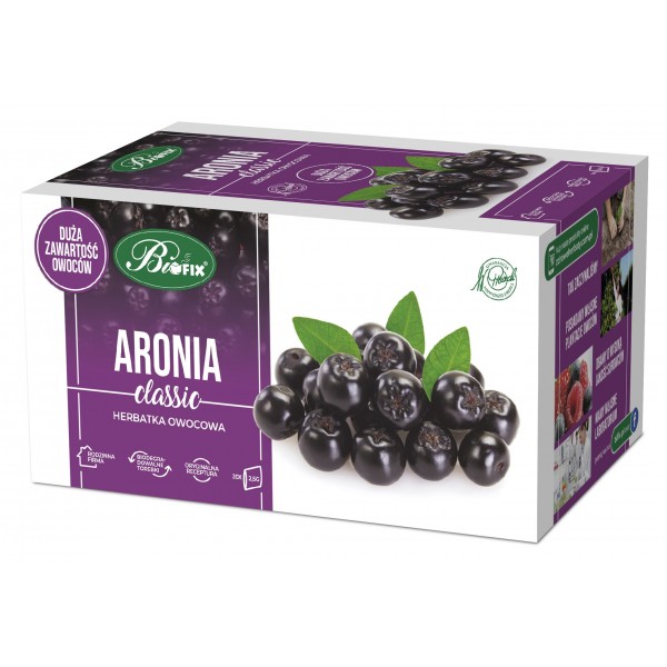 Bi FIX Classic ARONIA Herbatka owocowa ekspresowa 20 x 2,5 g