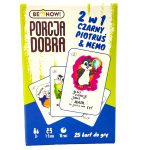 Porcja Dobra Kuferek Dziecięcy z kartami do gry (zestaw prezentowy)
